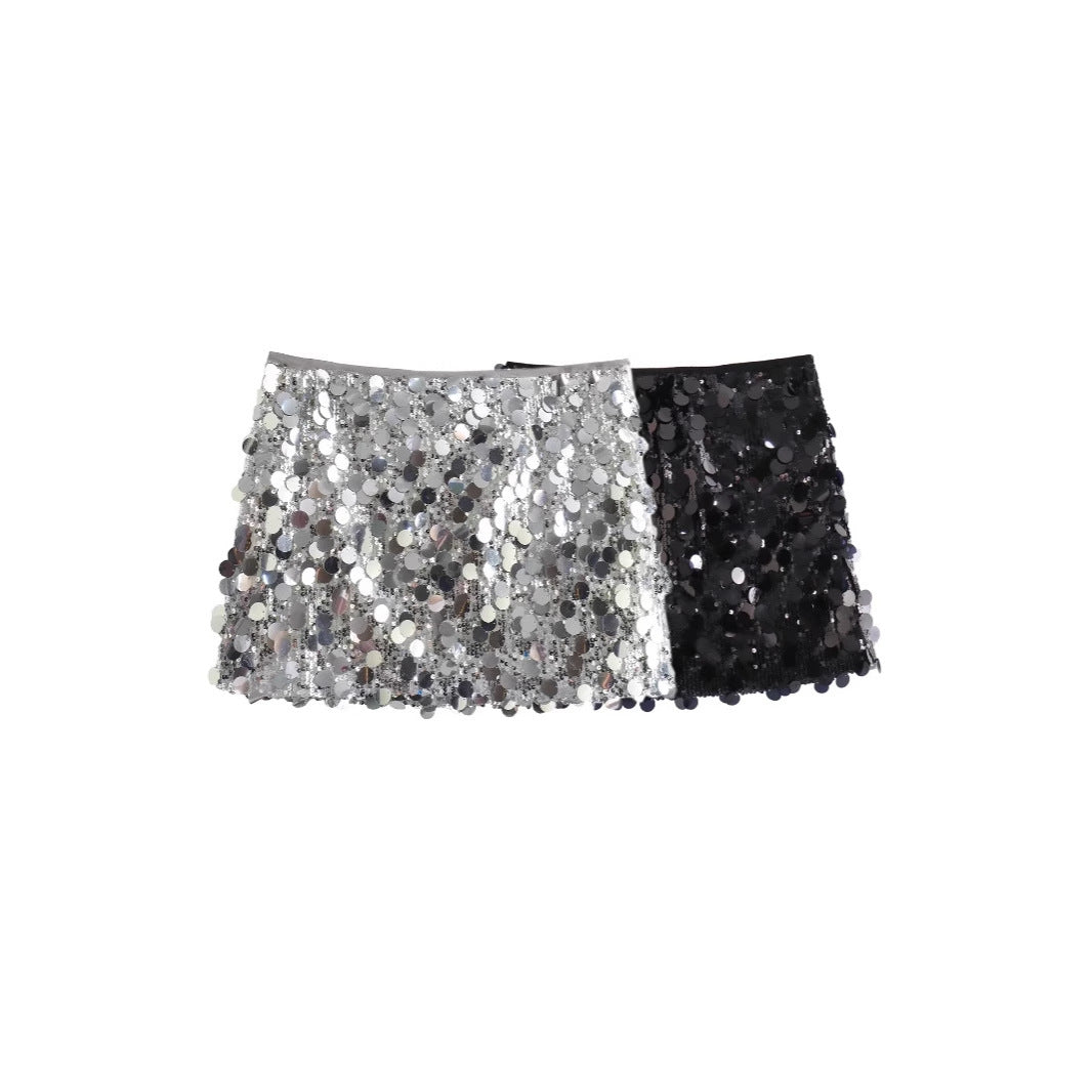 Sequins Mini Skirt
